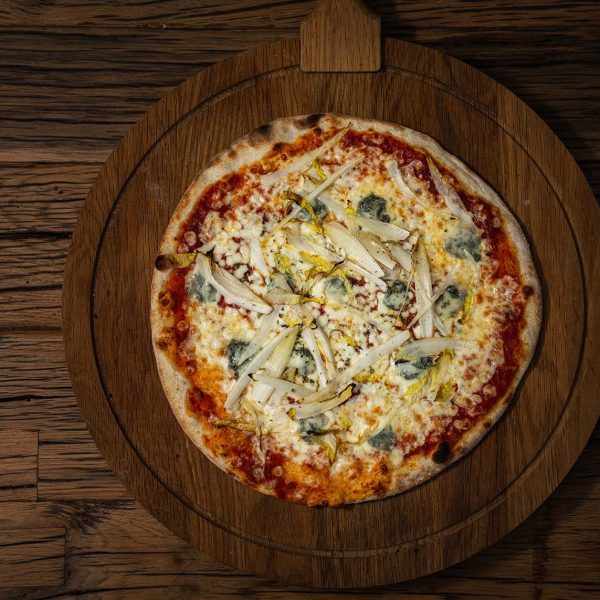 Gorgonzola e cicoria